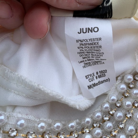 Juno Dress Collectio Ivory Lace Evening Gown - Picture 10 of 11